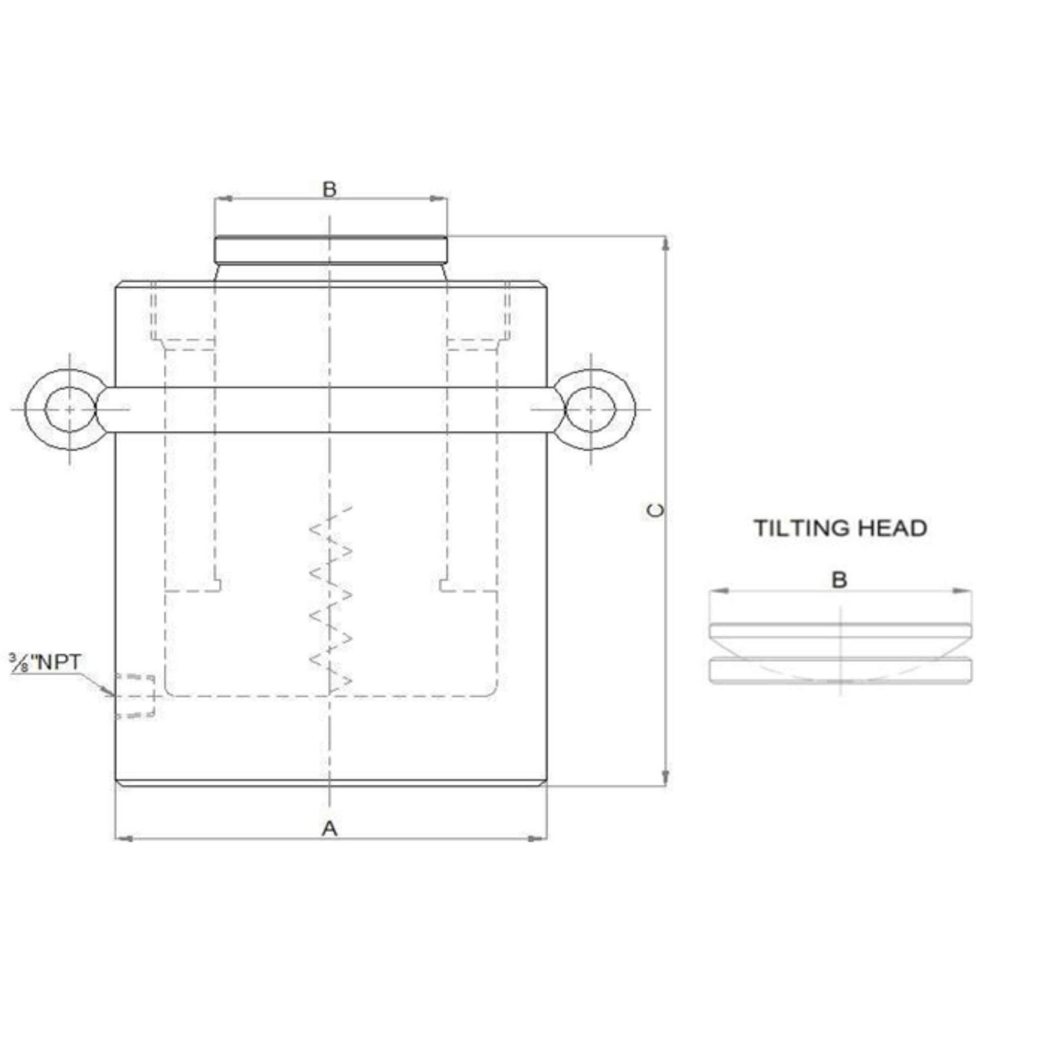 Single Acting Hydraulic Jacks | Hydraulic Cylinder Manufacturer