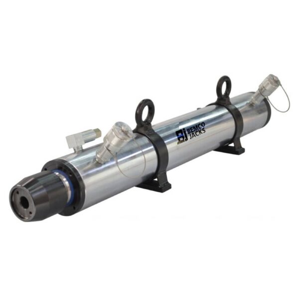 Mono Strand Pulling Jacks for 12.7 / 15.2 / 15.7 strands. Features pulling slider & machined parts with HT strands.