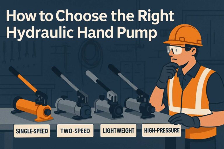 Types of Hydraulic Hand Pumps